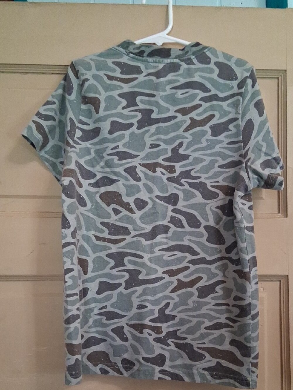 BURLEBO Green Retro Camo Tee - Picture 3 of 5
